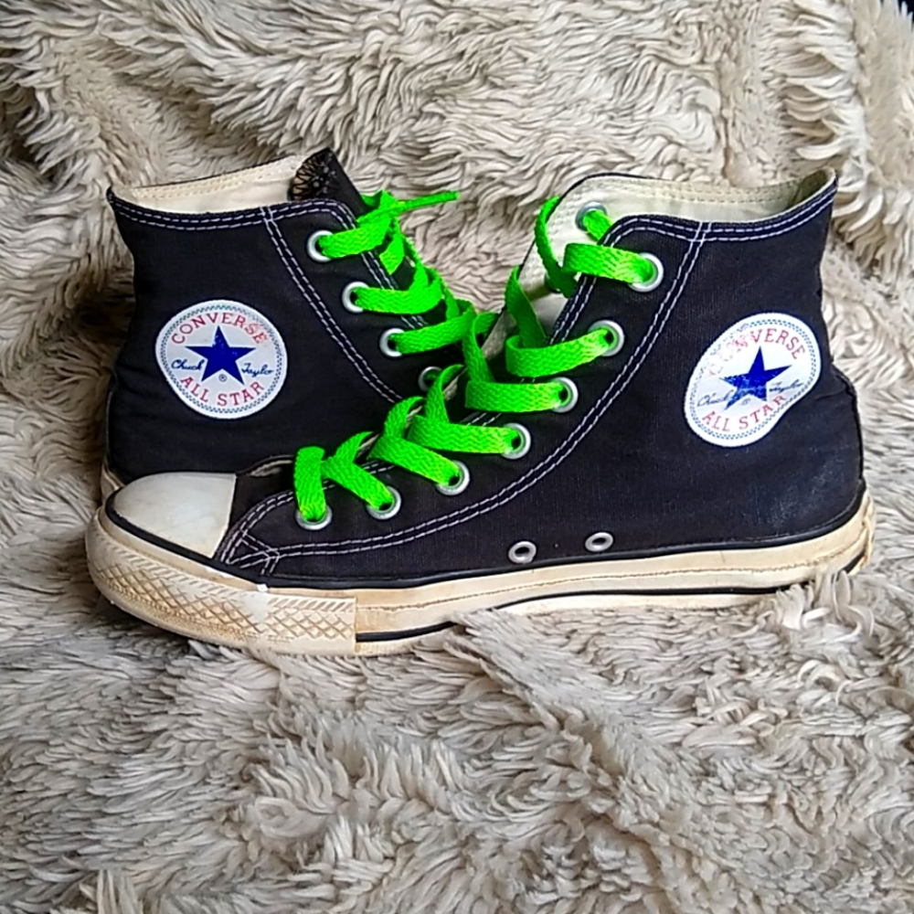 Black High Top Converse
